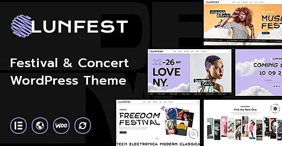 Lunfest WordPress Theme