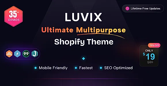 Luvix  - Multipurpose Shopify Theme OS 2.0 - RTL support