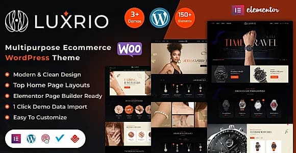 Luxrio WordPress Theme