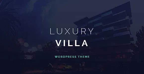 Luxury Villa WordPress Theme WordPress Theme