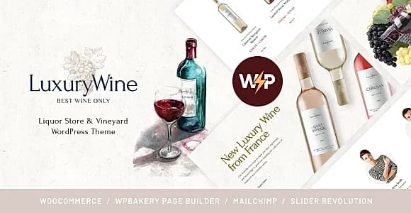 Luxury Wine WordPress Theme
