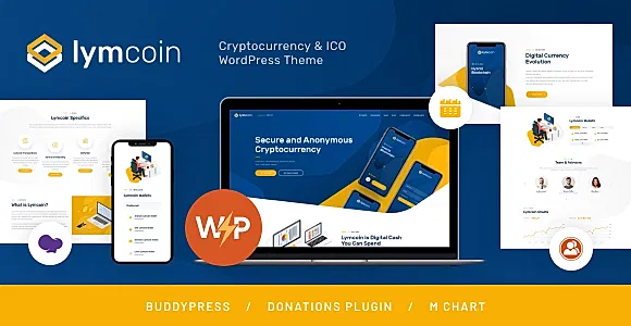 Lymcoin WordPress Theme