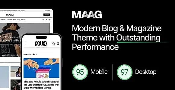 Maag WordPress Theme