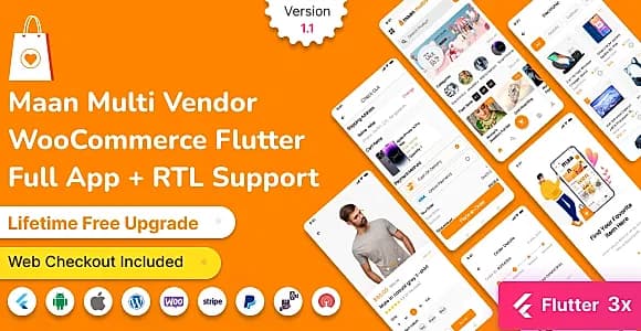 Maan multivendor- eCommerce Flutter Customer Full App