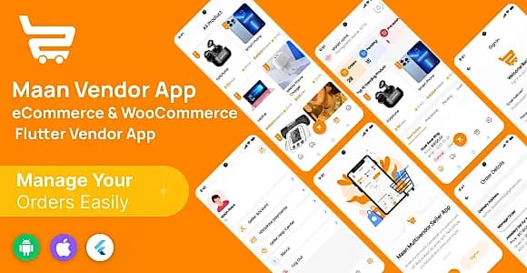 Maan Vendor - Flutter   WooCommerce Vendor  App