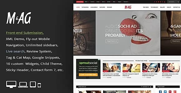 MAG WP WordPress Theme