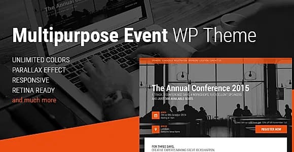 Mage Event WordPress Theme