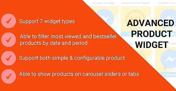 Magento 2 Advanced Product Widget