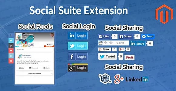 Magento Social Suite Extension