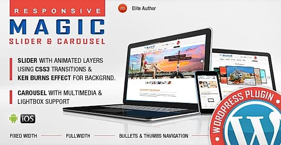 Magic Responsive Slider and Carousel WordPress Plugin