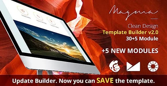 Magma Email Template + EmailBuilder