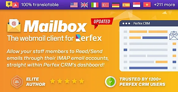 Mailbox - Webmail based e-mail client module for Perfex CRM