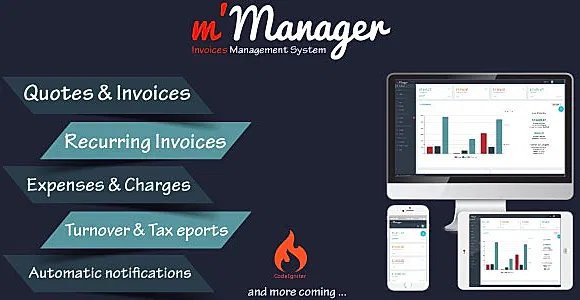 m'Manager - Invoices Management System