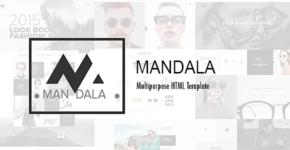 Mandala - Glasses Shop HTML Template