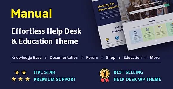 Manual WordPress Theme
