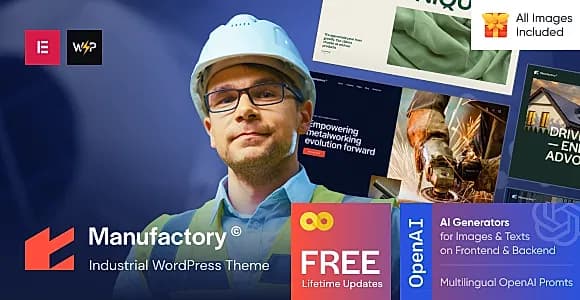 Manufactory WordPress Theme