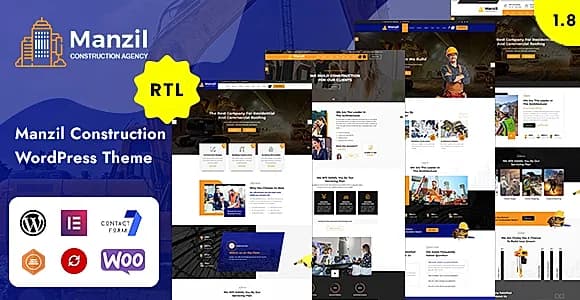 Manzil WordPress Theme