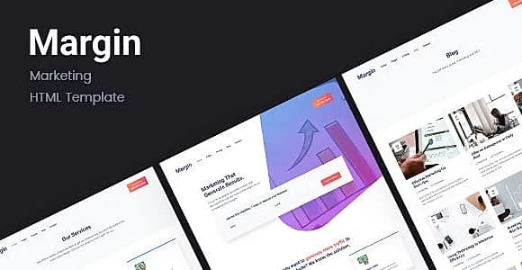 Margin | Marketing HTML Template