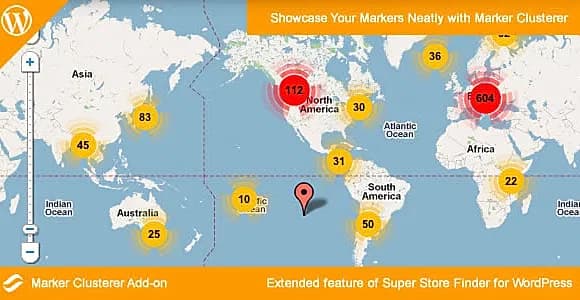 Marker Clusterer Add-on for WordPress