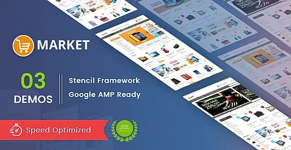 Market - Multipurpose Stencil BigCommerce Theme & Google AMP Ready