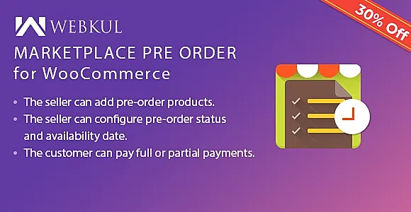 Marketplace Pre Order WordPress Plugin
