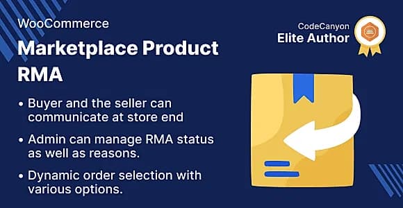 Marketplace Product Return RMA WordPress Plugin