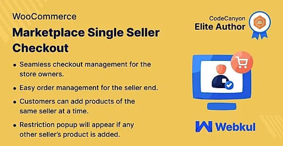 Marketplace Single Seller Checkout WordPress Plugin