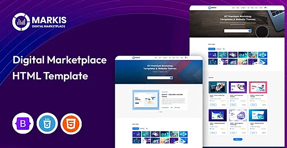 Markis - Digital Marketplace Template