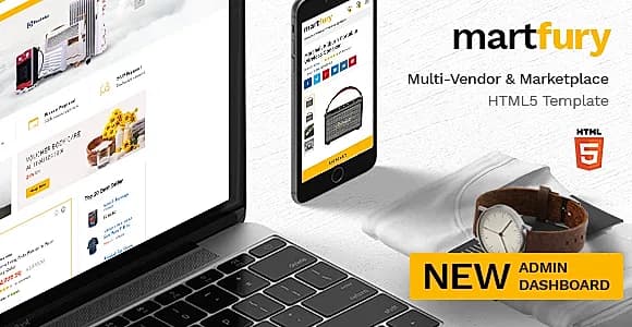 Martfury - Multipurpose Marketplace HTML5 Template + Admin Template