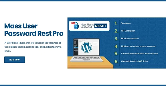 Mass Users Password Reset Pro