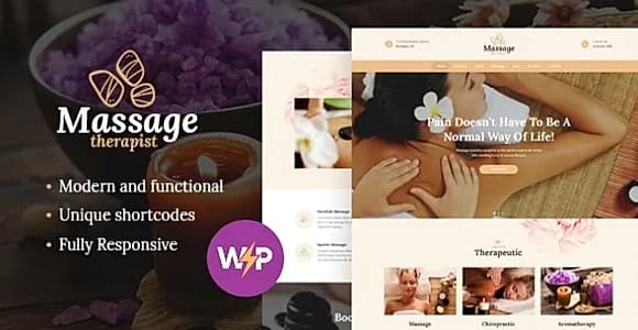 Massage Therapist WordPress Theme