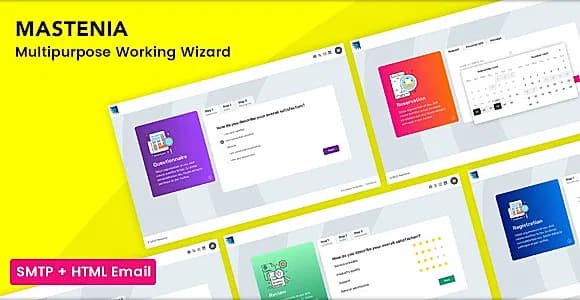 Mastenia Sign up and Multipurpose Form Wizard