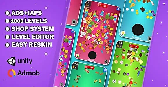 Match 3d unity source code