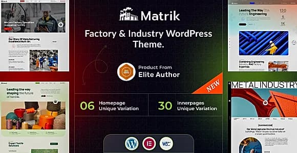 Matrik WordPress Theme