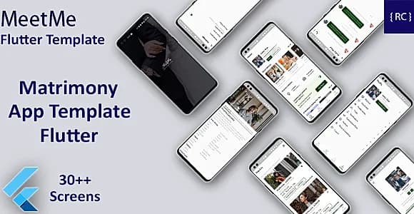 Matrimony Android App + Matrimony iOS App Template| Match Making App | Flutter | MeetMe