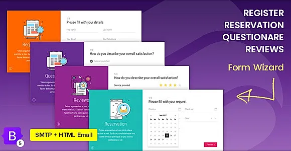 Mavia | Register and Multipurpose Form Wizard