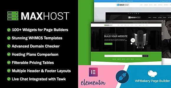 Maxhost WordPress Theme