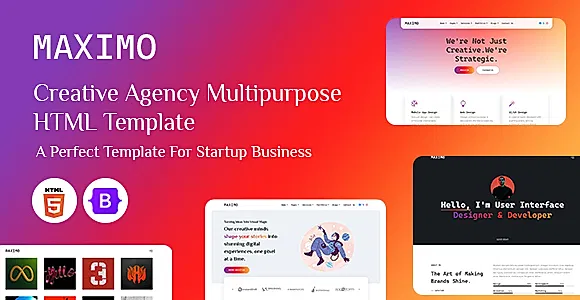 Maximo - Creative Business and Innovative HTML5 Template