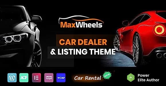 MaxWheels WordPress Theme