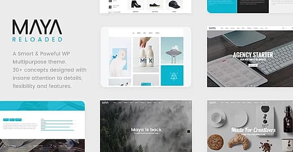 Maya Reloaded WordPress Theme
