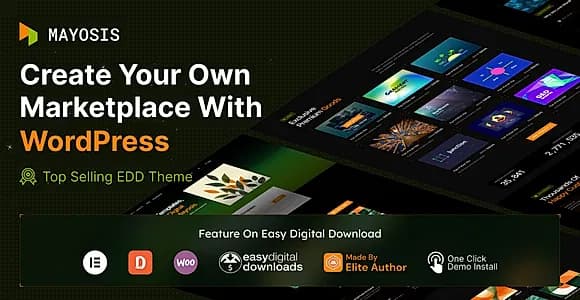 Mayosis WordPress Theme