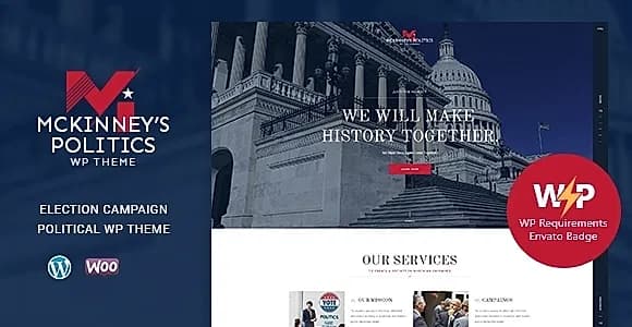 McKinney Politics WordPress Theme