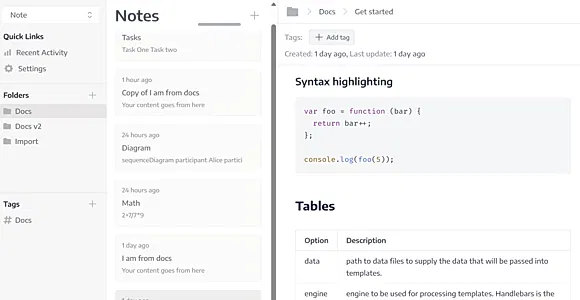 MD Notes - Note Taking Apps