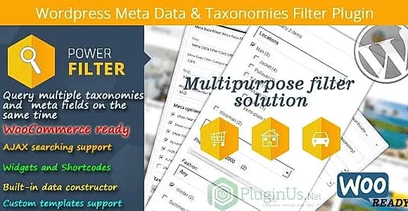 MDTF - Meta Data & Taxonomies Filter WordPress Plugin