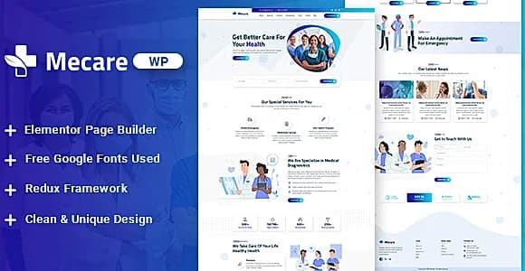 Mecare WordPress Theme
