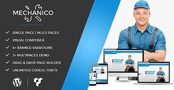 Mechanico WordPress Theme