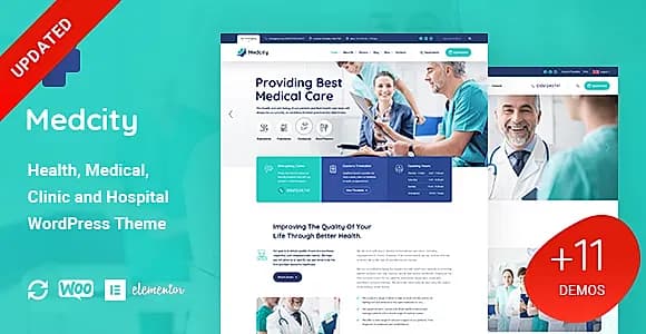 Medcity WordPress Theme