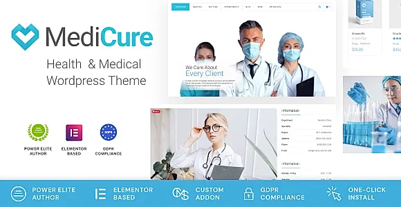 Medi Cure WordPress Theme