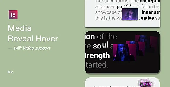 Media Reveal Hover for Elementor WordPress Plugin