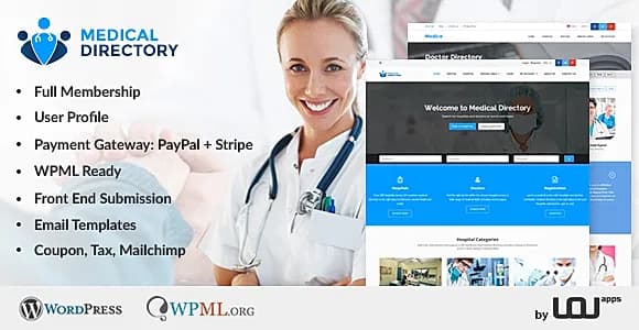 Medical Directory WordPress Theme